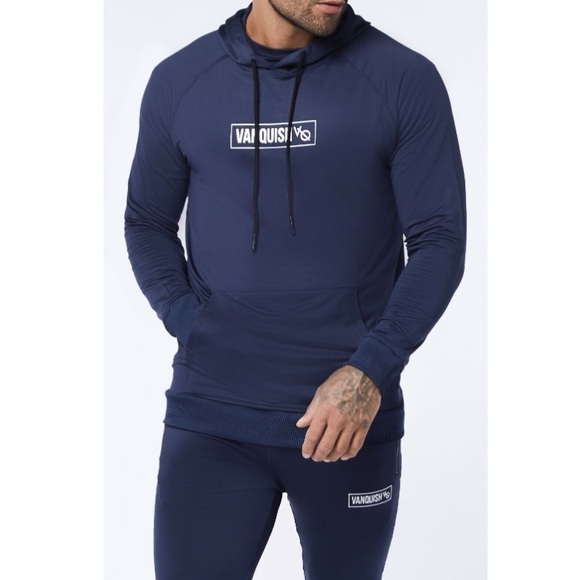 Vanquish Agility Tricot Navy Pullover - Picture 1 of 5
